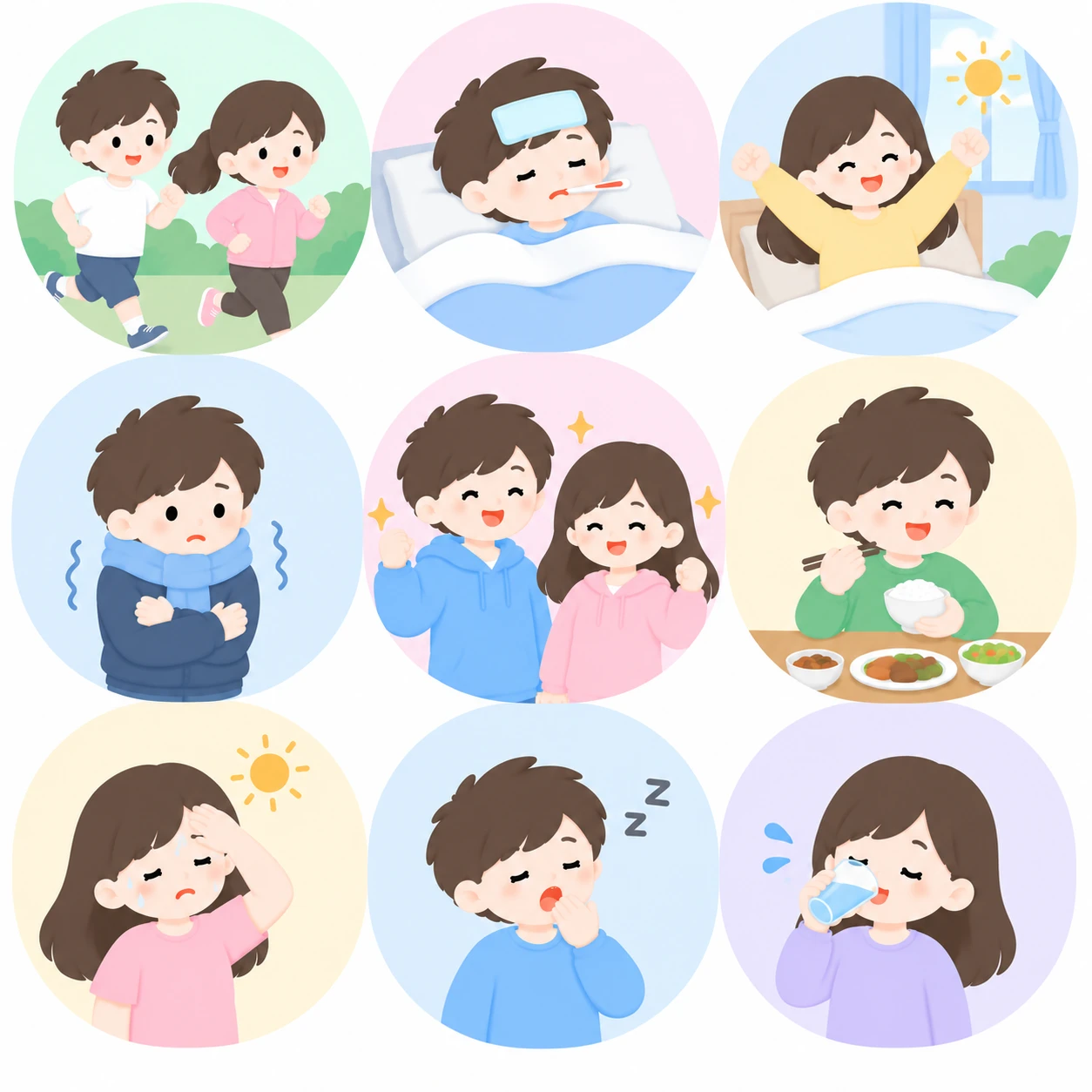 건강·일상 상태