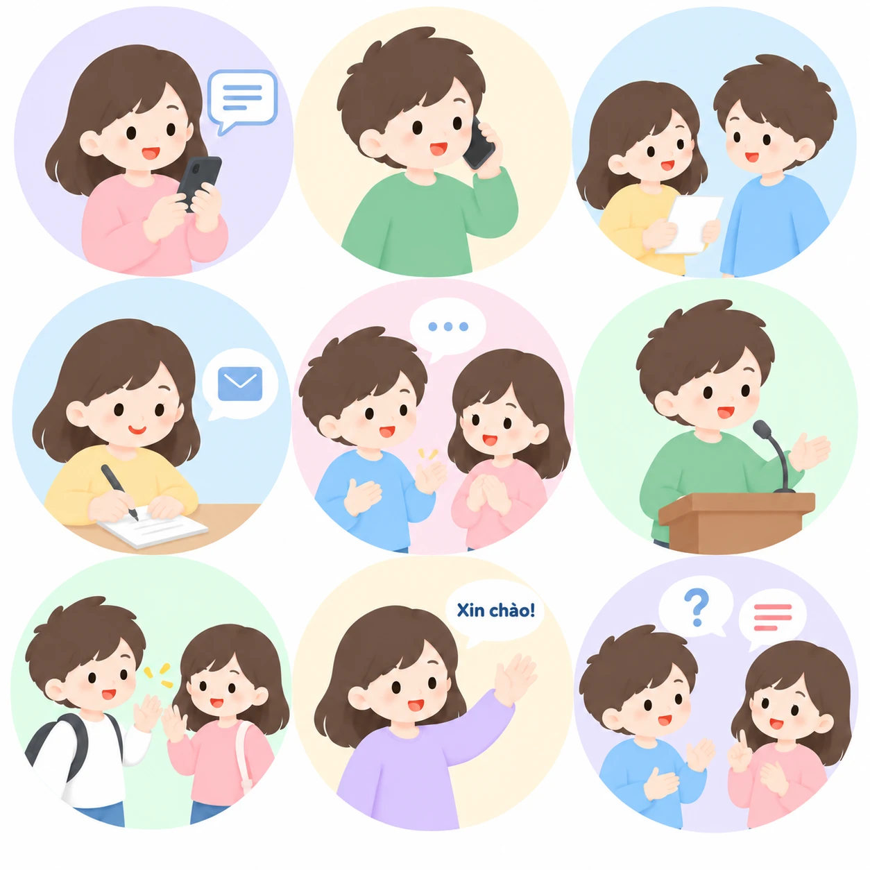 말하기·의사소통 - Nói & giao tiếp